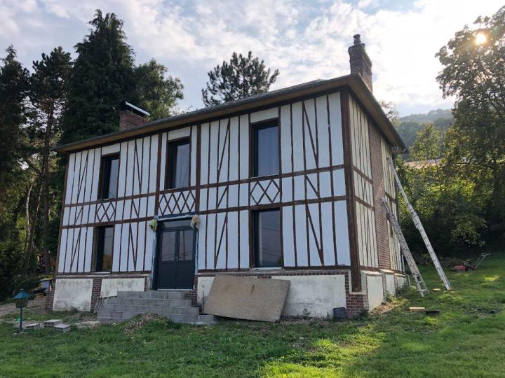Peinture de façade Pont-Audemer